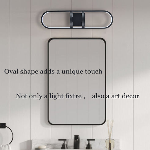 Dolomite Black LED Wall Sconce Modern Wall Light Indoor