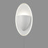 White Bedside LED-15W-4000K Wall Light, Simple and Small Wall Sconce with Pull Chain Switch