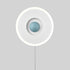 Modern Round Acrylic LED Wall Sconce 18W-4000K with Pull Chain Switch