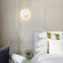 Simple Round Acrylic LED Wall Sconce 8.5W-4000K with Pull Chain Switch