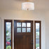 Modern Gold Drum Ceiling Light 5-Light