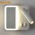 Modern LED Wall Sconce Indoor White Wall Light with Switch