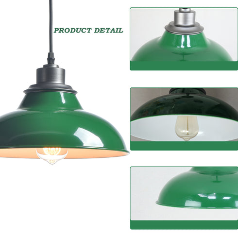 Black Pendant Light Fixture Dome Kitchen Islands Hanging Light