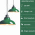 Green Pendant Light Fixture Dome Kitchen Islands Hanging Light