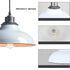 White Pendant Light Fixture Dome Kitchen Islands Hanging Light