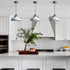 White Pendant Light Fixture Dome Kitchen Islands Hanging Light