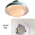 Modern Sea Green Barn Ceiling Light Fixture Opal Glass Shade