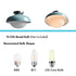 Modern Sea Green Barn Ceiling Light Fixture Opal Glass Shade