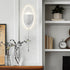 White Bedside LED-15W-4000K Wall Light, Simple and Small Wall Sconce with Pull Chain Switch