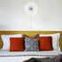 Modern Round Acrylic LED Wall Sconce 18W-4000K with Pull Chain Switch