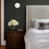 Simple Round Acrylic LED Wall Sconce 8.5W-4000K with Pull Chain Switch