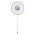 Modern Round Acrylic LED Wall Sconce 18W-4000K with Pull Chain Switch