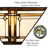 Tiffany Style Stained Glass Wall Sconces Lighting
