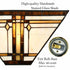 Stained Glass Wall Sconce Tiffany Style Wall Light Fixtures