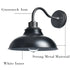 Black Gooseneck Wall Sconces Farmhouse Barn Light