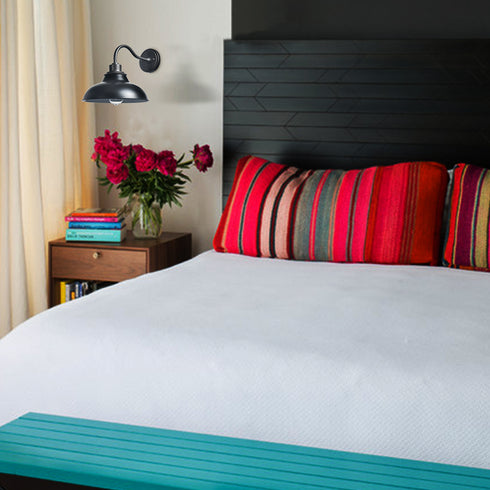 Black Gooseneck Wall Sconces Farmhouse Barn Light