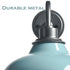 Sea Green Gooseneck Wall Sconces Modern Barn Light