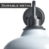 White Gooseneck Wall Sconces Modern Barn Light