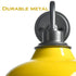 Yellow Gooseneck Wall Sconce Modern Barn Light