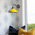 Yellow Gooseneck Wall Sconce Modern Barn Light
