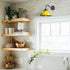 Yellow Gooseneck Wall Sconce Modern Barn Light