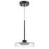 Black LED Pendant Light Modern Hanging Light 4000k
