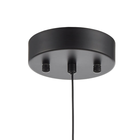 Black LED Pendant Light Modern Hanging Light 4000k