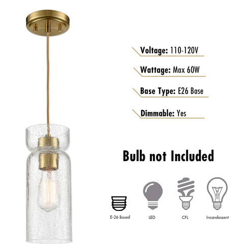 Modern Gold Kitchen Pendant Light Adjustable Hanging Light