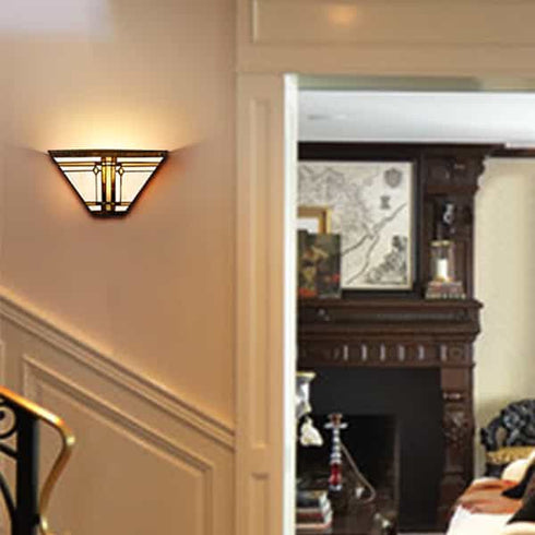 Tiffany Style Stained Glass Wall Sconces Lighting