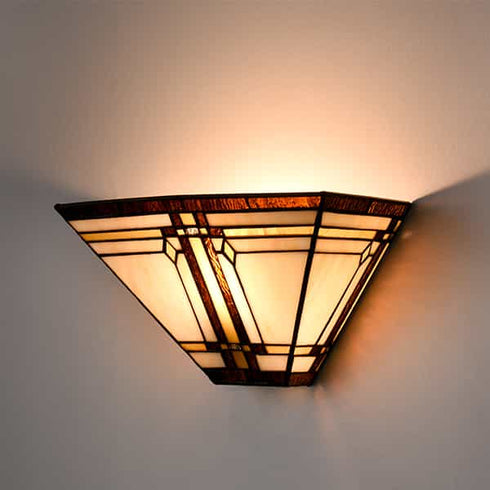 Tiffany Style Stained Glass Wall Sconces Lighting