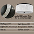 LED Flush Mount Ceiling Light White Paper Twine Shade
