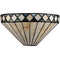 Castelmezzano Tiffany stained glass vintage wall sconce