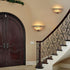 Castelmezzano Tiffany Stained Glass Vintage Wall Sconce, 1-Light