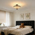 Tagliacozzo Tiffany Style 3-Light Flush Mount Stained Glass Ceiling Light
