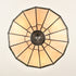 Tagliacozzo Tiffany Style 3-Light Flush Mount Stained Glass Ceiling Light