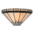 Navelli Tiffany style 1-light stained glass wall sconce