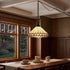 Noto Tiffany Style Plug-In Stained Glass Pendant Light