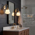 Gallipoli Vintage Milk Glass Wall Sconce with Schoolhouse Shade in Brass