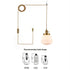 Todi Plug-In Small Adjustable Schoolhouse Milk Glass Pendant Light