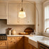Todi Plug-In Small Adjustable Schoolhouse Milk Glass Pendant Light
