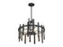 Guillford 4-Light Pendant in Matte Black