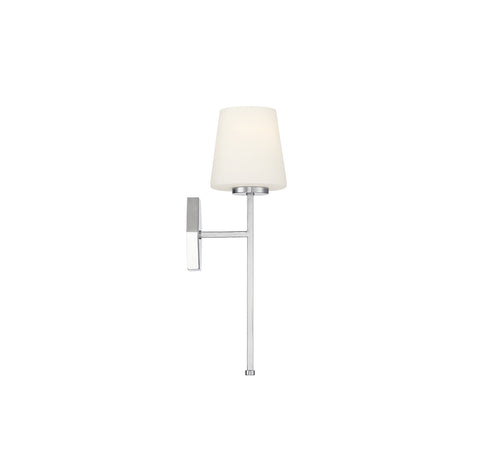 Conover 1-Light Wall Sconce in Satin Nickel