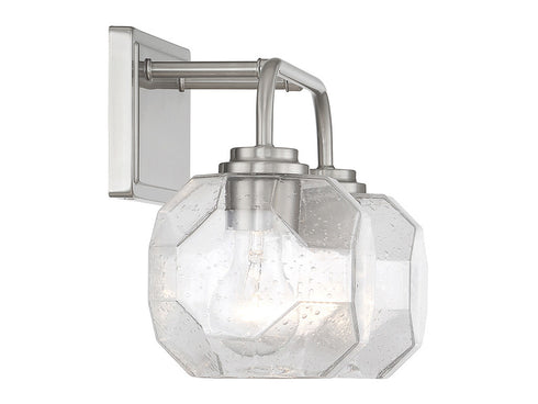 Baldwin 2-Light Bathroom Vanity Light in Satin Nickel