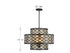 Mannheim 4-Light Pendant in Matte Black