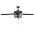 52" 3-Light Ceiling Fan in Brushed Nickel