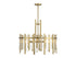 Guillford 6-Light Pendant in Matte Black