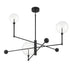 3-Light Chandelier in English Bronze