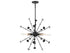 5-Light Pendant in Polished Nickel