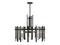 Guillford 6-Light Pendant in Matte Black
