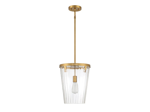 Dimond 1-Light Pendant in Matte Black